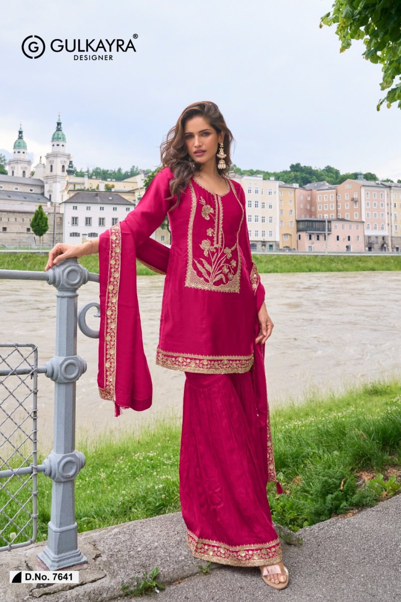 Lavanya By Gulkayra Real Silk Embroidery Readymade Suits